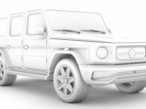 mercedes benz eqg 2022 Model 3D