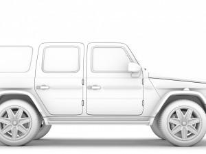 mercedes benz eqg 2022 Model 3D