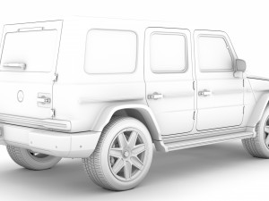 mercedes benz eqg 2022 Model 3D