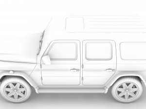 mercedes benz eqg 2022 Model 3D