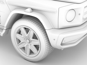 mercedes benz eqg 2022 Model 3D