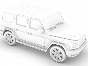 mercedes benz eqg 2022 Model 3D