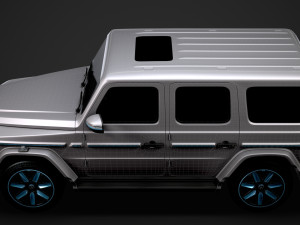 mercedes benz eqg 2022 Model 3D
