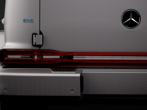 mercedes benz eqg 2022 Model 3D