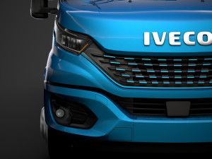 iveco daily blue power minibus l3h3 2020 3D Model