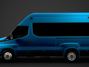 iveco daily blue power minibus l3h3 2020 3D Model