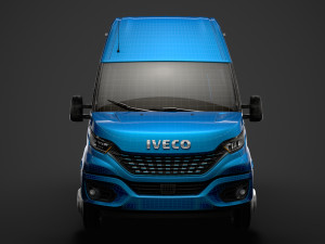 iveco daily blue power minibus l3h3 2020 3D Model
