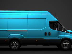 iveco daily blue power van l3h3 2020 3D Модель