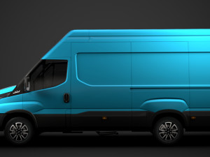iveco daily blue power van l3h3 2020 3D Модель