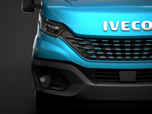 iveco daily blue power van l3h3 2020 3D Модель