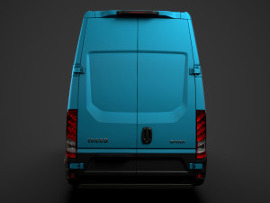 iveco daily blue power van l3h3 2020 3D Модель