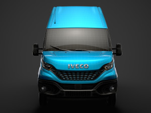iveco daily blue power van l3h3 2020 3D Модель