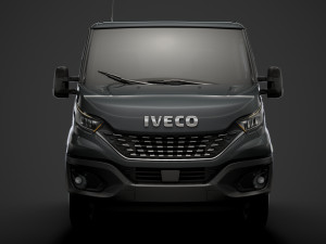iveco daily crew cab l4 chassis 2020 Modello 3D