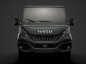 iveco daily crew cab l4 chassis 2020 3D Model