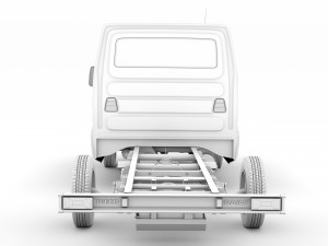 iveco daily crew cab l4 chassis 2020 Modello 3D