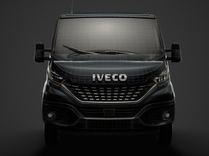 iveco daily crew cab l4 chassis 2020 Modello 3D