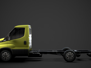 iveco dailysingle cab l3 chassis 2020 3D मॉडल