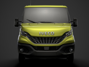 iveco dailysingle cab l3 chassis 2020 3D मॉडल