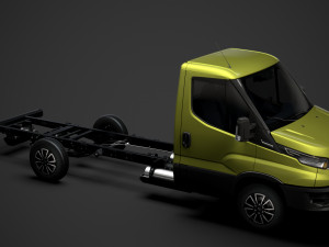 iveco dailysingle cab l3 chassis 2020 3D मॉडल