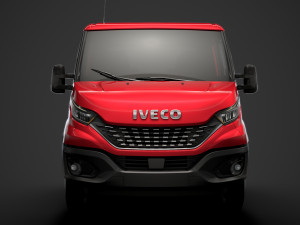 iveco daily crew cab l2 chassis 2020 Modelo 3D