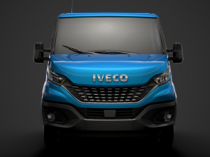 iveco daily crew cab l3 chassis 2020 3D Model