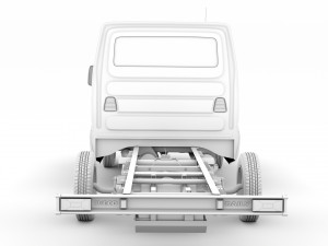 iveco daily crew cab l3 chassis 2020 3D Model