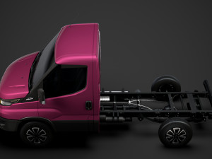 iveco daily single cab l1 chassis 2020 3D मॉडल