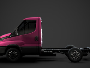 iveco daily single cab l1 chassis 2020 3D मॉडल