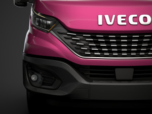 iveco daily single cab l1 chassis 2020 3D मॉडल