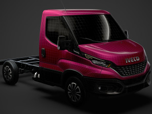 iveco daily single cab l1 chassis 2020 3D मॉडल