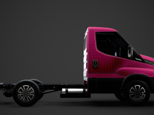 iveco daily single cab l1 chassis 2020 3D मॉडल