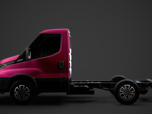 iveco daily single cab l1 chassis 2020 3D मॉडल
