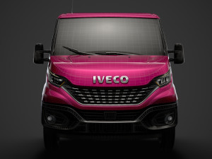 iveco daily single cab l1 chassis 2020 3D मॉडल