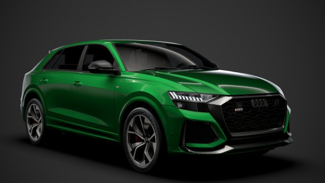 audi rs q8 2020 Modello 3D .c4d .max .obj .3ds .fbx .stl .blend 