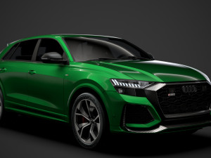 audi rs q8 2020 3D Model