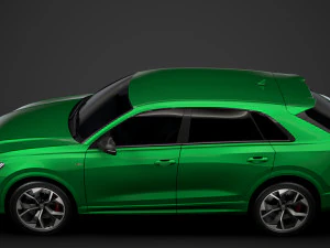 audi rs q8 2020 Modello 3D