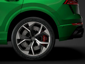 audi rs q8 2020 Modello 3D