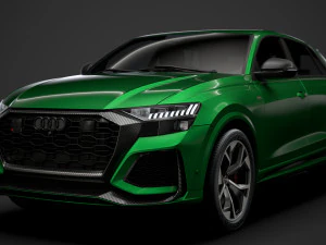 audi rs q8 2020 Modello 3D