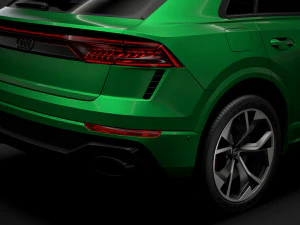 audi rs q8 2020 Modello 3D