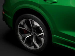 audi rs q8 2020 Modello 3D
