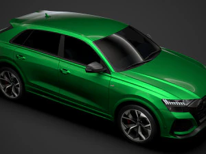 audi rs q8 2020 Modello 3D
