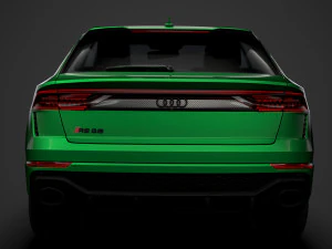 audi rs q8 2020 Modello 3D