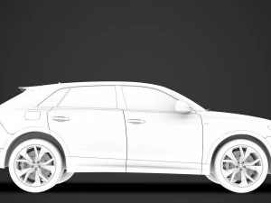 audi rs q8 2020 Modello 3D
