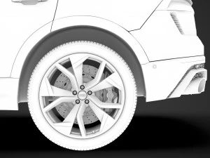 audi rs q8 2020 Modello 3D