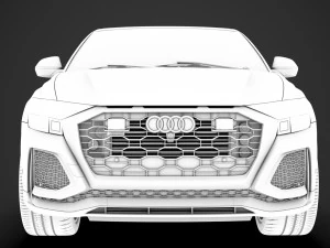 audi rs q8 2020 Modello 3D