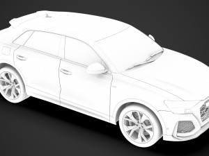 audi rs q8 2020 Modello 3D
