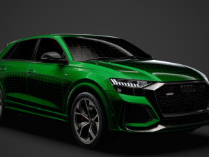 audi rs q8 2020 Modello 3D