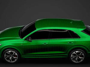 audi rs q8 2020 Modello 3D