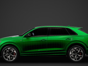 audi rs q8 2020 Modello 3D