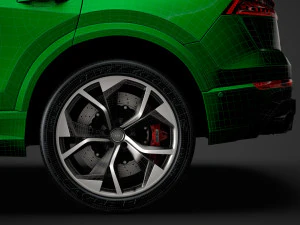 audi rs q8 2020 Modello 3D